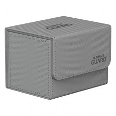Ultimate Guard - Sidewinder 100+ XenoSkin Monocolor Grey - 外星皮革 - 側翻式卡盒可裝100+卡片 - 灰色 - UGD011217(NT 630元)