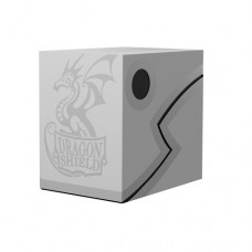 龍盾Dragon Shield - 雙層卡盒 120+ Double Shell - 灰白色/黑色 Ashen White/Black AT-30635 (NT 140)