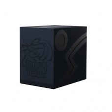 龍盾Dragon Shield - 雙層卡盒 120+ Double Shell - 午夜藍/黑 Midnight Blue/Black AT-30656 (NT 140)