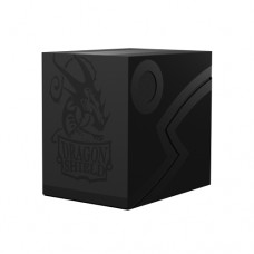 龍盾Dragon Shield - 雙層卡盒 120+ Double Shell - 暗影黑/黑 Shadow Black/Black AT-30624 (NT 140)