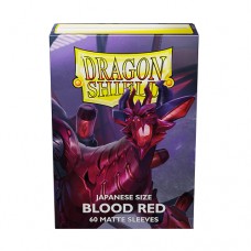 龍盾Dragon Shield - 日規尺寸卡套 DS60J-AT-11150 -磨砂 Matte- 血紅色 Blood Red (NT 220)