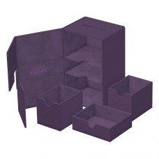 Ultimate Guard - Twin Flip’n’Tray 160+ Monocolor Xenoskin Purple 160+雙層單色皮革卡盒 紫色 UGD011240 (NT1250)