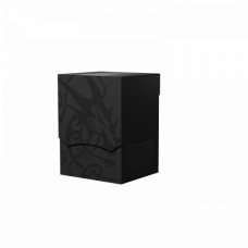 龍盾Dragon Shield - 卡盒Deck Shell Box - 陰影黑/黑色 Shadow Black/Black (NT 110)