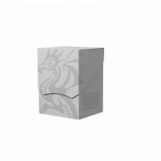 龍盾Dragon Shield - 卡盒Deck Shell Box - 灰白色/黑色Ashen White/Black - AT-30735
