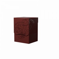 龍盾Dragon Shield - 卡盒Deck Shell Box - 血紅/黑Blood Red/Black - AT-30750