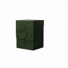 龍盾Dragon Shield - 卡盒Deck Shell Box - 森林綠/黑Forest Green/Black - AT-30751