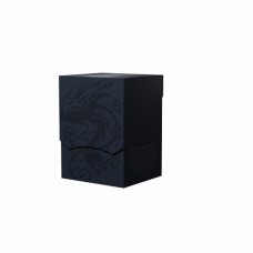 龍盾Dragon Shield - 卡盒Deck Shell Box - 午夜藍/黑Midnight Blue/Black - AT-30756