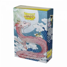 龍盾Dragon Shield 60 - 日規尺寸卡套 Japanese size - 絲滑美術卡套 2023新年水兔卡套 Brushed Art Water Rabbit 2023  - AT-12614 (NT 290)