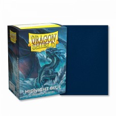 龍盾Dragon Shield 100 - AT-11057 -  龍盾卡套標準尺寸(100入)Standard Deck Protector Sleeves - 磨砂Matte 午夜藍 Midnight Blue (NT350)