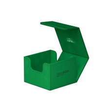 Ultimate Guard - Sidewinder 133+ Monocolor Xenoskin - Green - 外星皮革 - 側翻式卡盒可裝133+卡片 - 綠色 UGD011343 (NT 770)