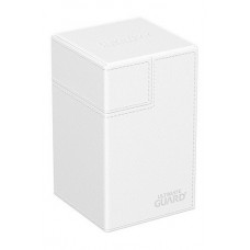 Ultimate Guard - 外星皮革卡盒100+-白色-Flip`n`Tray 100+ XenoSkin Monocolor White-UGD011227(NT1000元)