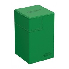 Ultimate Guard - 外星皮革卡盒100+-綠色-Flip`n`Tray 100+ XenoSkin Monocolor Green-UGD011230(NT1000元)