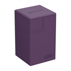 Ultimate Guard - 外星皮革卡盒100+-紫色-Flip`n`Tray 100+ XenoSkin Monocolor Purple-UGD011232(NT1000元)