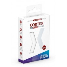 Ultimate Guard 60 - 消光皮革卡套 - 日規尺寸 - 白色 -Cortex Sleeves Japanese Size - Matte White - UGD011166(NT170元)