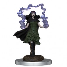 WizKids - 龍與地下城未上色模型 - 「黑暗法術施法者與火焰頭骨 」 D&D - Nolzur's Marvelous Miniatures - Dark Spellcaster & Flameskulls - 90650 (NT180)