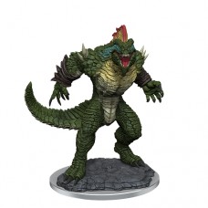 WizKids - 龍與地下城未上色模型 - 「蜥蜴人屠殺者」 D&D - Nolzur's Marvelous Miniatures - Lizardfolk Render - 90647