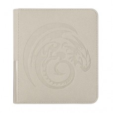龍盾Dragon Shield - 拉鍊活頁卡本(適合4格頁) - 蒼白色Card Codex Zipster Binder Small - Ashen White AT-38212 (NT750)