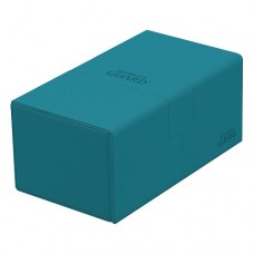 Ultimate Guard - 200+雙層卡盒 異星皮革 油藍色200+ Xenoskin Twin Flip n Tray Deck Case Box - Monocolor Petrol - UGD011247(NT1300)