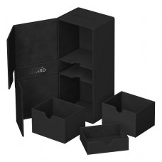 Ultimate Guard - 266+雙層卡盒 異星皮革 黑色266+ Twin Flip n Tray XenoSkin Deck Case - Black - UGD011362 NT 1500