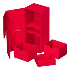 Ultimate Guard - 266+雙層卡盒 異星皮革 紅色266+ Twin Flip n Tray XenoSkin Deck Case - Red - UGD011365 NT 1500