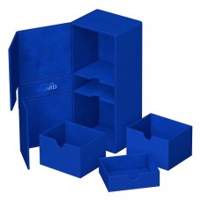 Ultimate Guard - 266+雙層卡盒 異星皮革 藍色266+ Twin Flip n Tray XenoSkin Deck Case - Blue - UGD011366 NT 1500