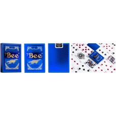 Bicycle - Playing Cards - Bee  - 蜜蜂金屬撲克牌 - 藍色箔鑽石 - Bee Metalluxe Playing Cards - Blue Foil Diamond Back  - 10024825  (NT450元)