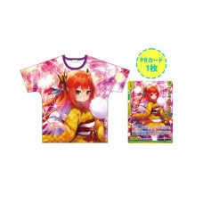 Broccoli - Z/X -Zillions of enemy X- Z/X Stream 2023 Summer - T恤 磷火焰 XL尺寸 (附PR P44-058) Full graphic T-shirt