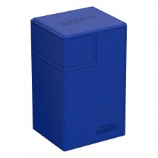 Ultimate Guard - 外星皮革卡盒80+-藍色-Flip'n'Tray 80+ Monocolor Xenoskin Blue-UGD011221(NT900元)