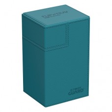 Ultimate Guard - 外星皮革卡盒80+-油藍色-Flip'n'Tray 80+ Monocolor Xenoskin Petrol-UGD011223(NT900元)