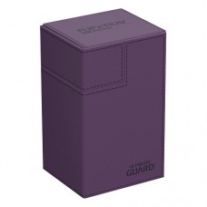 Ultimate Guard - 外星皮革卡盒80+-紫色-Flip'n'Tray 80+ Monocolor Xenoskin Purple-UGD011224(NT900元)