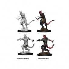 WizKids - 龍與地下城未上色模型 -  「提夫林男性盜賊」 D&D Nolzur’s Marvelous Miniatures - Tiefling Male Rogue（NT 180）73338