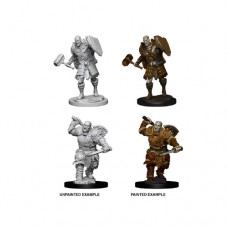 WizKids - 龍與地下城未上色模型 -  「男性巨靈戰士」 D&D Nolzur’s Marvelous Miniatures - Male Goliath Fighter（NT 180）73541