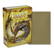 龍盾Dragon Shield 60 - 日規尺寸Japanese Deck Protector Sleeves - 雙面磨砂卡套 - 金屬色 - Dual Matte - 真理Truth - AT-15160 (NT 250元)