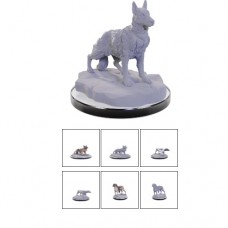 WizKids - 深度刻畫未上色模型 - WizKids Deep Cuts: Dog Companions夥伴犬 - 90690(NT.180) (絕版)