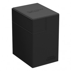 Ultimate Guard Flip’n’Tray 皮革收納卡盒 133+ - 黑色-Flip’n’Tray 133+ Monocolor - Black - UGD011385 (NT1200元)