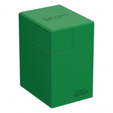 Ultimate Guard Flip’n’Tray 皮革收納卡盒 133+ - 綠色-Flip’n’Tray 133+ Monocolor - Green - UGD011389(NT1200元)