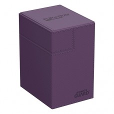 Ultimate Guard Flip’n’Tray 皮革收納卡盒 133+ - 紫色-Flip’n’Tray 133+ Monocolor - Purple - UGD011391(NT1200元)