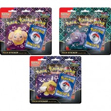 Pokemon - Scarlet & Violet 4.5 - SV4.5 Paldean Fates Tech Sticker Collection - 290-85613 （3個1組，1個建議售價NT 930）