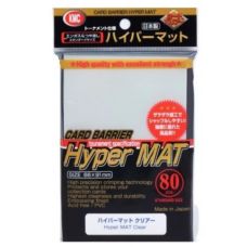 KMC 80入標準第三層卡套 KMC 80 card sleeves deck protectors - Hyper Matte Clear (New 2023) (66mm×91mm) - 229 KMC 80入標準第三層卡套 KMC 80 card sleeves deck protectors - Hyper Matte Clear (New 2023) (66mm×91mm) - 229