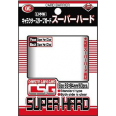 KMC 60入標準第二層厚卡套 KMC 60 Clear Character Sleeve Guard - Super Hard - Clear (New 2023) (69mm×94mm) - 632 KMC 60入標準第二層厚卡套 KMC 60 Clear Character Sleeve Guard - Super Hard - Clear (New 2023) (69mm×94mm) - 632