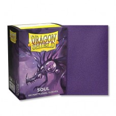 龍盾Dragon Shield 100 - 標準尺寸 - 雙層磨砂卡套 - 金屬色 紫色/靈魂 - DS100 Dual Matte - Metallic Purple/ Soul - AT-15062 (NT450)