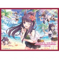 Movic 卡套 超異域公主連結☆Re:Dive-霧原霞/きゃらスリーブコレクション　マットシリーズ　ﾌﾟﾘﾝｾｽｺﾈｸﾄ！Re:Dive　カスミ(ｻﾏｰ)(No.MT1897)