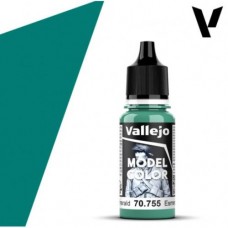 Acrylicos Vallejo - 模型色彩 Model Color - 74 - 70755 - 淺翠綠色 Light Emerald - 17 ml. (NT 100)(6/盒)