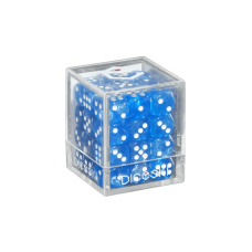 DICESKI - 六面骰子-12mm(36顆)-深藍色 - Chameleon - 12mm D6 Deep Blue (36 Dice) - DSI00059(NTD 460元)