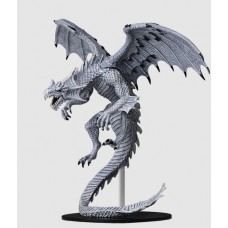 wizkids - Pathfinder Battles - Deep Cuts - Gargantuan White Dragon - 73145