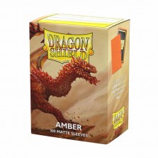 龍盾Dragon Shield 100 - AT-11059- 龍盾卡套標準尺寸(100入) - DS100 Matte -磨砂Amber琥珀橘