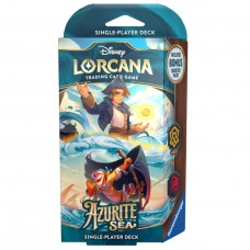Disney Lorcana 集換式卡牌遊戲 - 蔚藍海域 起始牌組(乘風破浪的夥伴) - Set 6 - Disney Lorcana - Azurite Sea Starter Deck (A Seaworthy Crew)