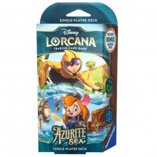 Disney Lorcana 集換式卡牌遊戲 - 蔚藍海域 起始牌組(天才重現) - Set 6 - Disney Lorcana - Azurite Sea Starter Deck (Genius Reinvented)