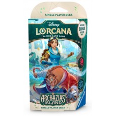 Disney Lorcana 集換式卡牌遊戲 - 阿奇卡西的島嶼 單人牌組(發明家搭檔) - Set 7 - Disney Lorcana - Archazia's Island Single Player Deck (An Inventive Pair)
