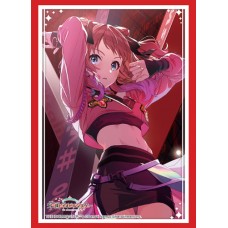 Bushiroad 75 Sleeves Collection - Gakuen iDOLMASTER - Saki Hanami Fighting My Way ver. - Vol.4673